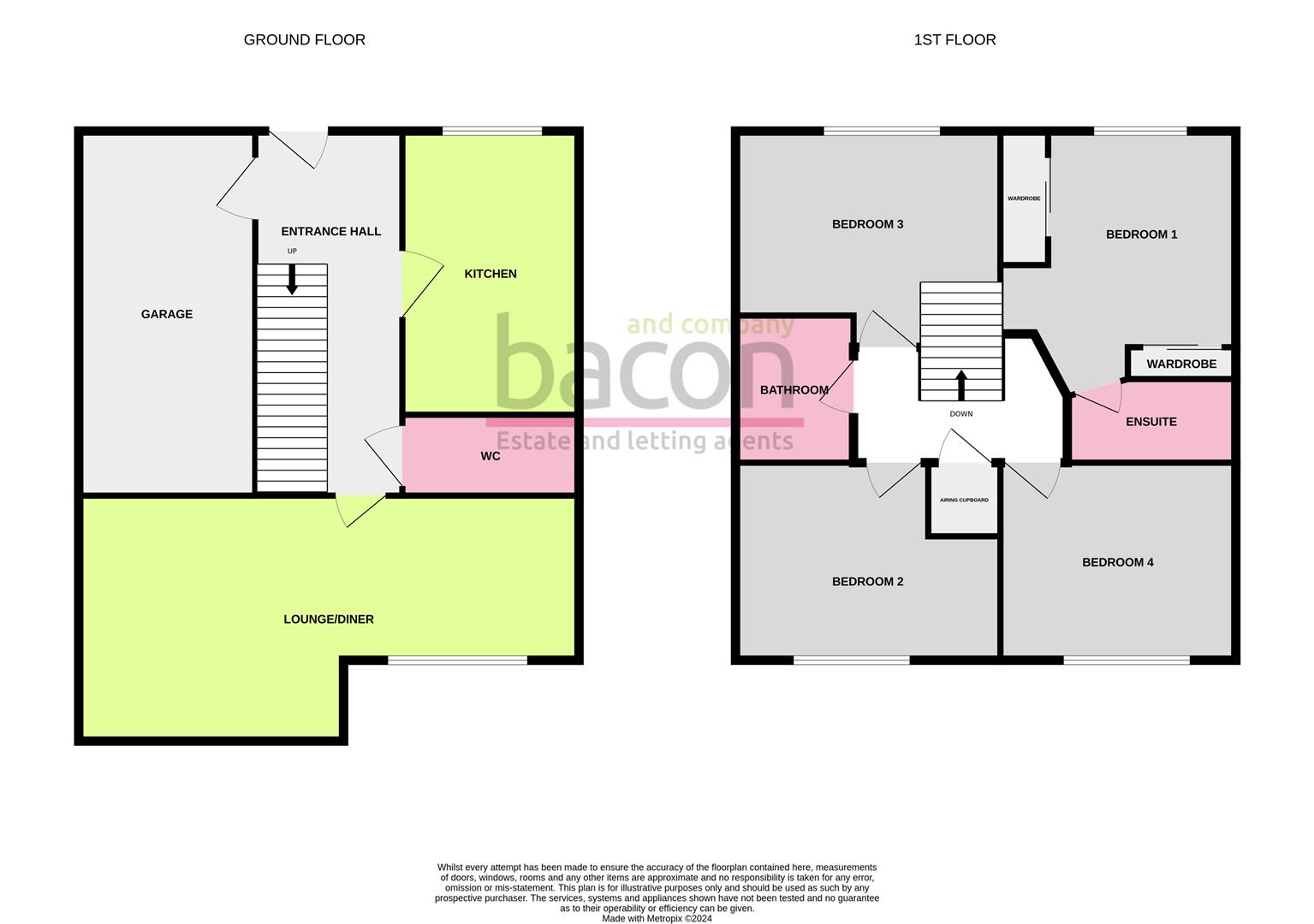 Floor Plan | House - Detached | Blackbird Lane, Goring-by-sea, BN12 | To Let